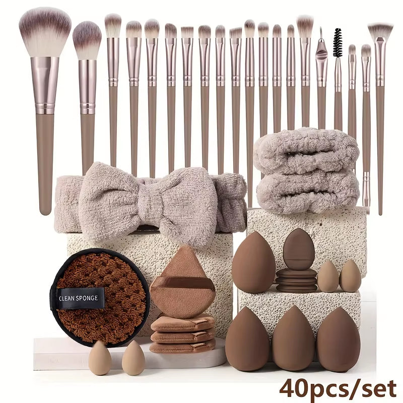 Professional Makeup Brush Set with 20/40 pieces