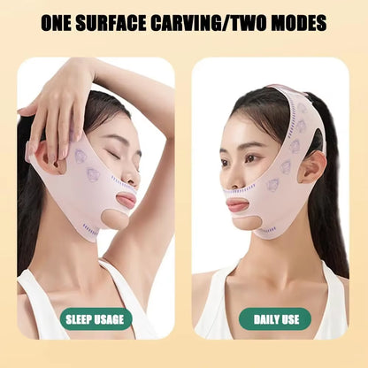 Breathable V Face Band Cheek Lift up Face Thin Mask Reduce Double Chin V-Line Shaping Bandage anti Wrinkle Face Bandage